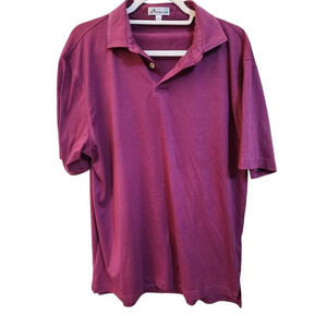 Men's Peter Millar Siro Spun Stripe Polo Size L